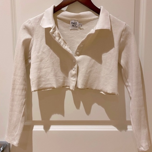 Princess Polly Downtown Crop Top - 4 - Picture 7 of 8